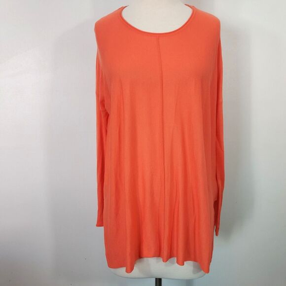 H&M Tunic Sweater Womens Size Small Lightweight Hi Lo Stretch Soft Pullover Top - Picture 2 of 13